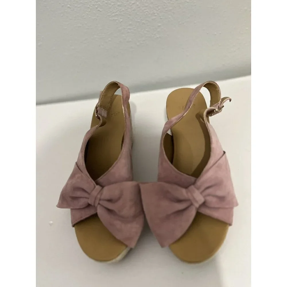 Ugg Camilla Rose suade Wedge sandals